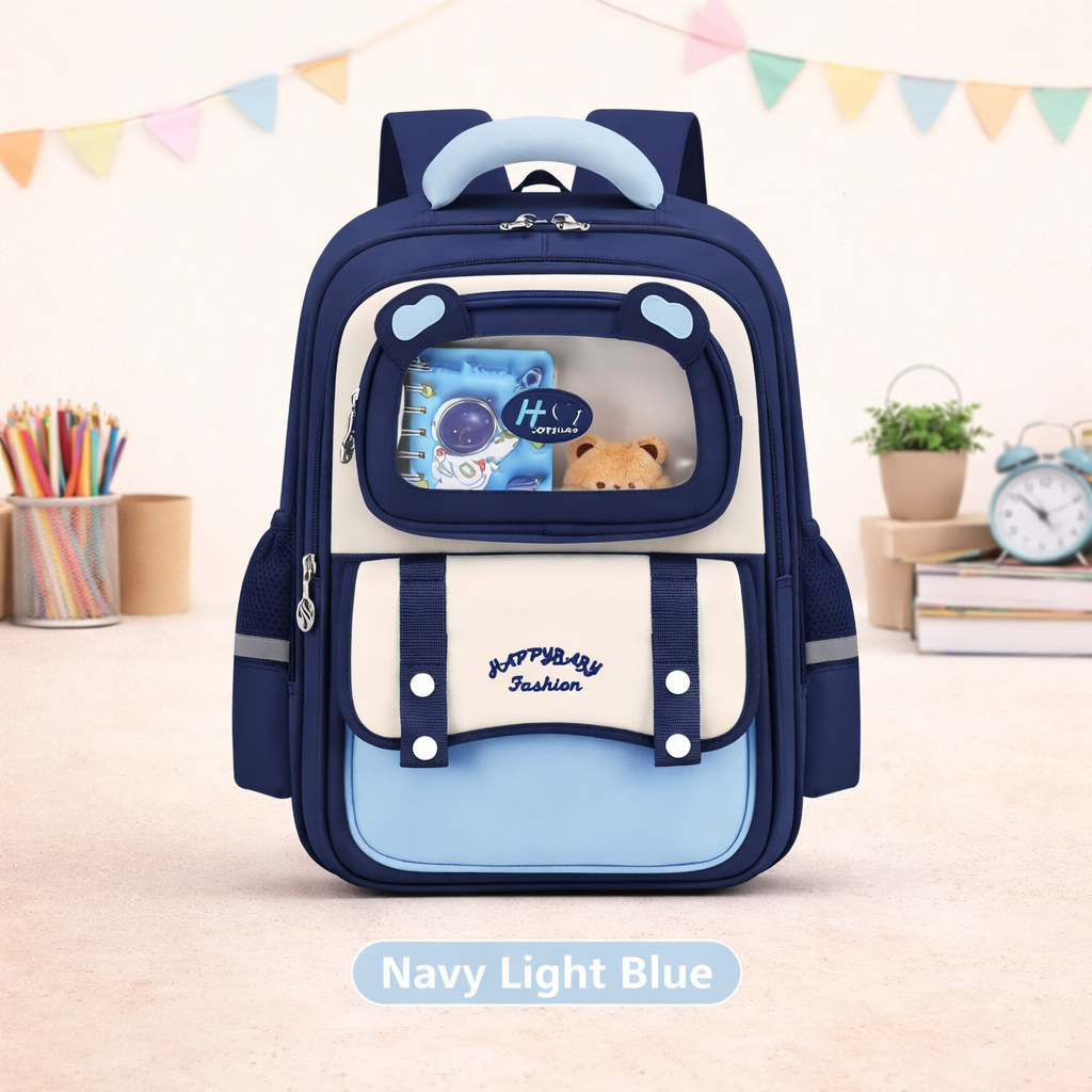 π Kids School Backpack with Display Pocket - G6