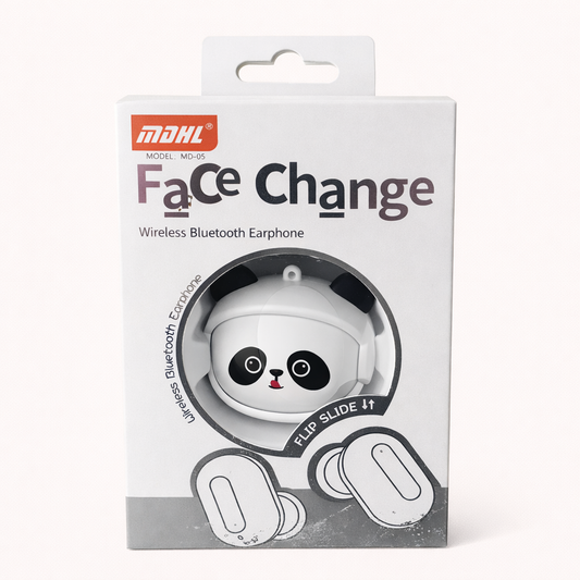 Face Changing Wireless Bluetooth Earphone
