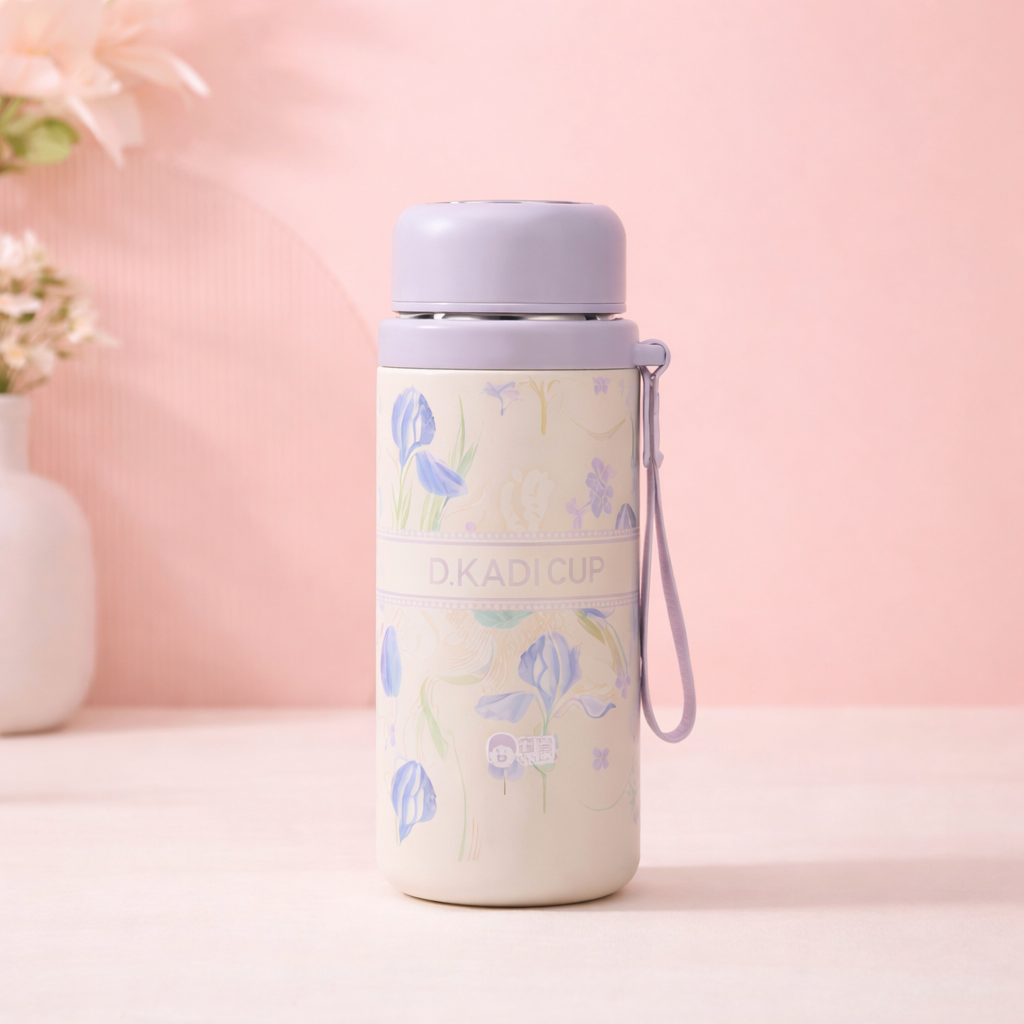 Premium Floral Insulated Bottle [380ml]