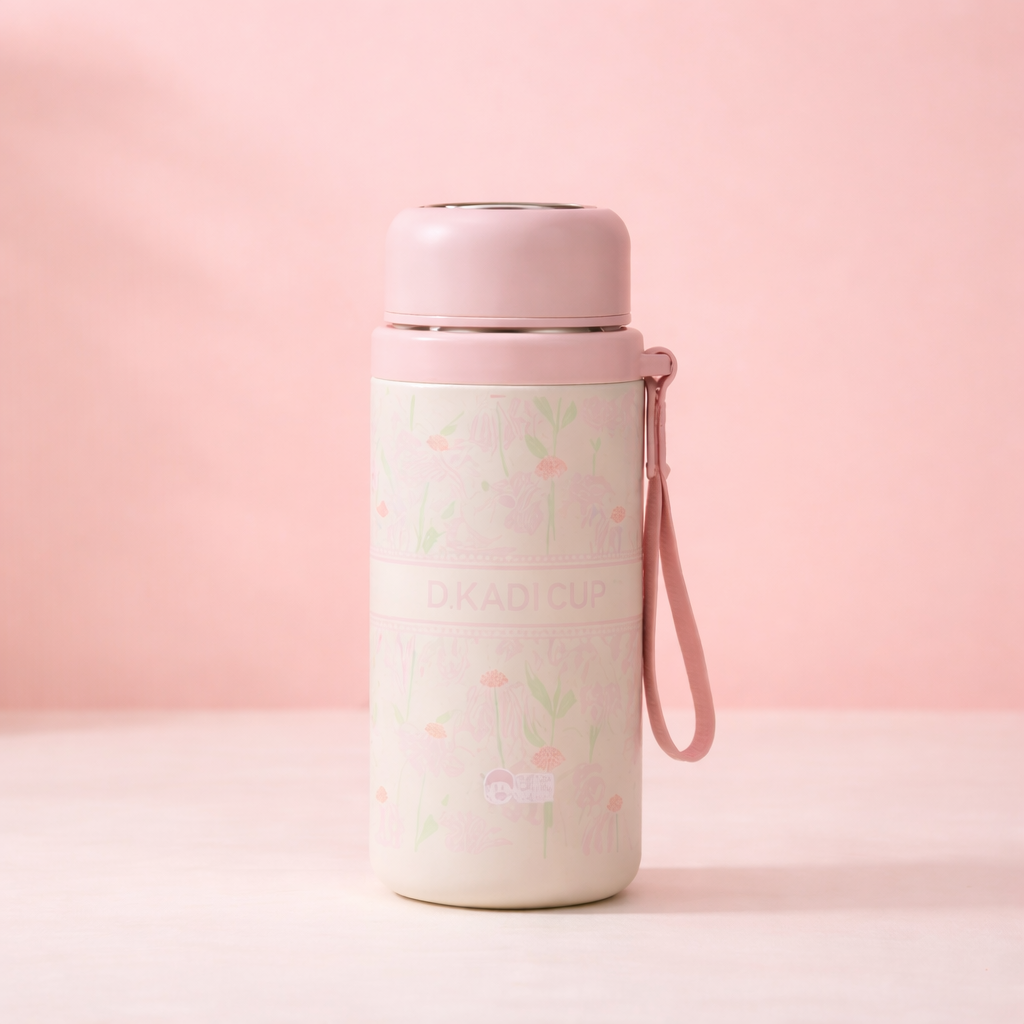 Premium Floral Insulated Bottle [380ml]