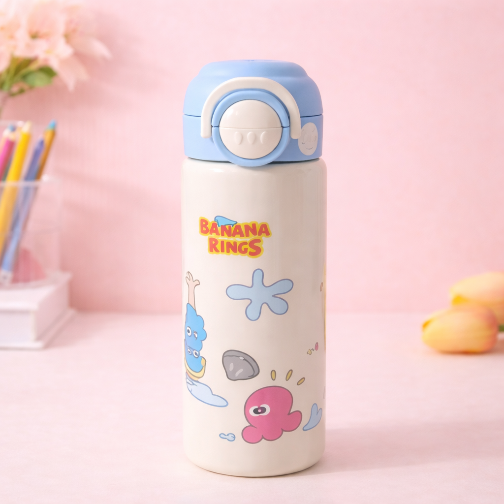 Kids Cartoon Stainless Steel Water Bottle [500ml]