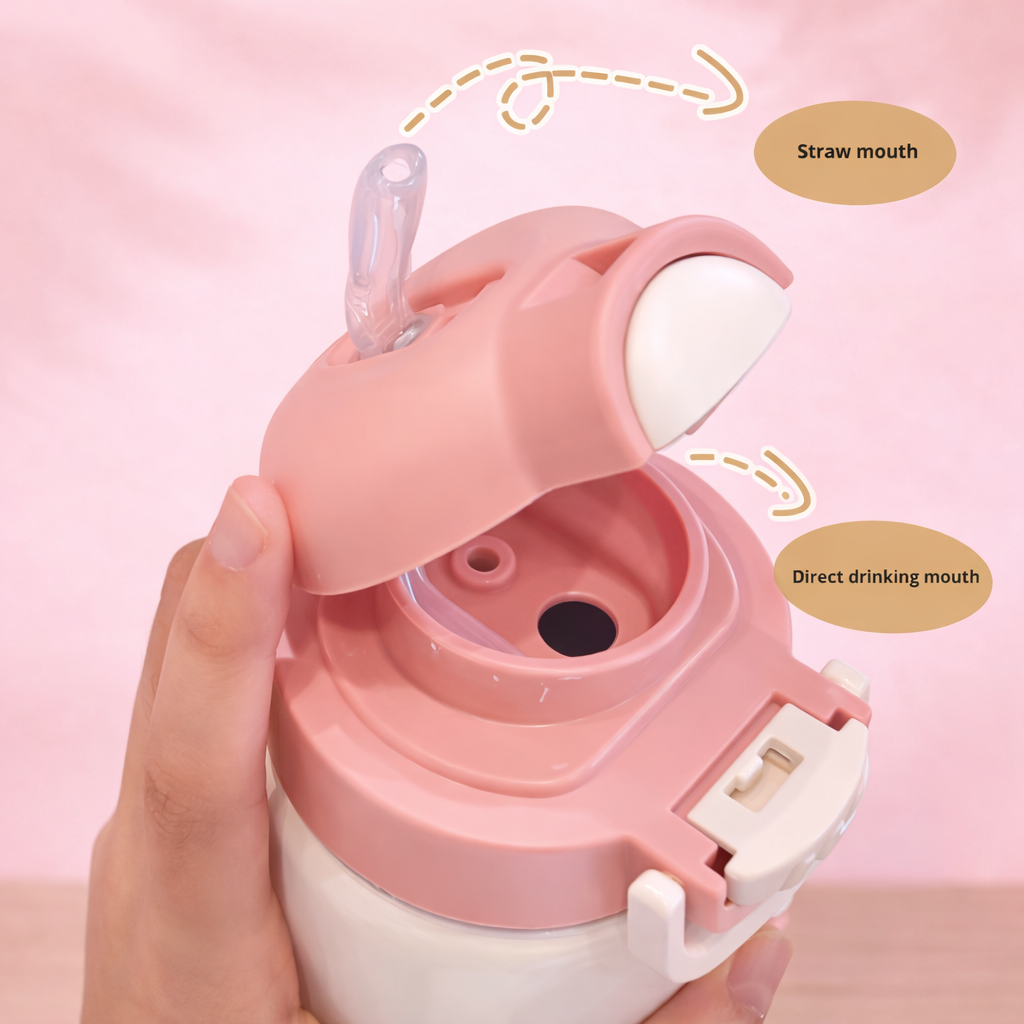Kids Cartoon Stainless Steel Water Bottle [500ml]