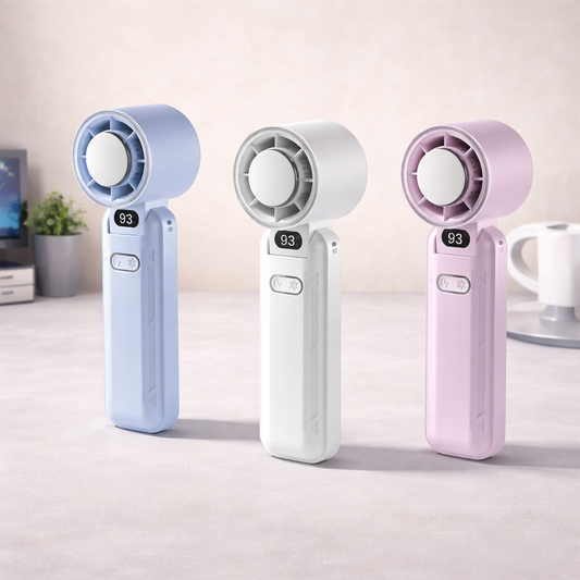IMYCOO Folding Refrigeration Handheld Fan-MultiColor