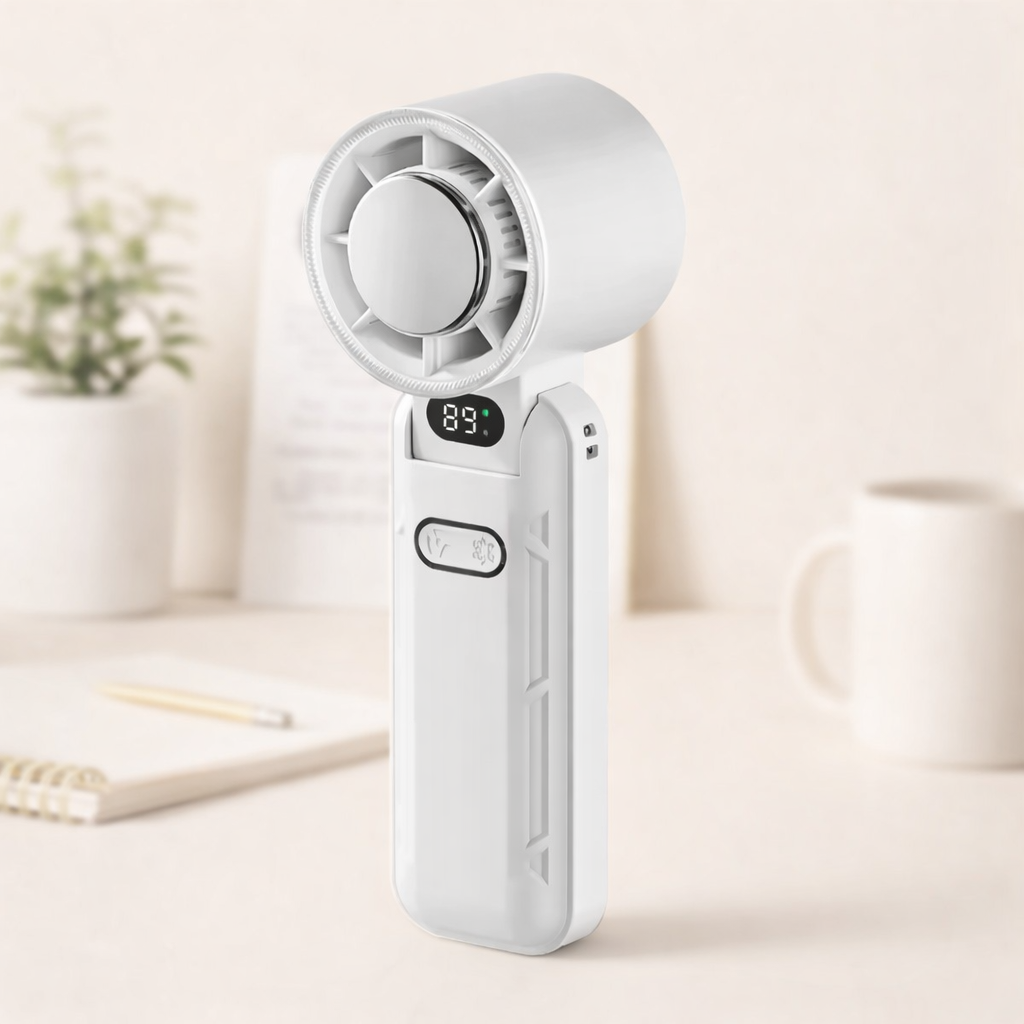 IMYCOO Folding Refrigeration Handheld Fan-MultiColor