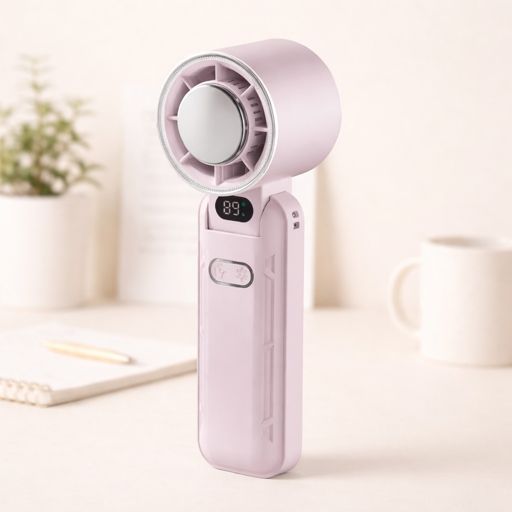 IMYCOO Folding Refrigeration Handheld Fan-MultiColor