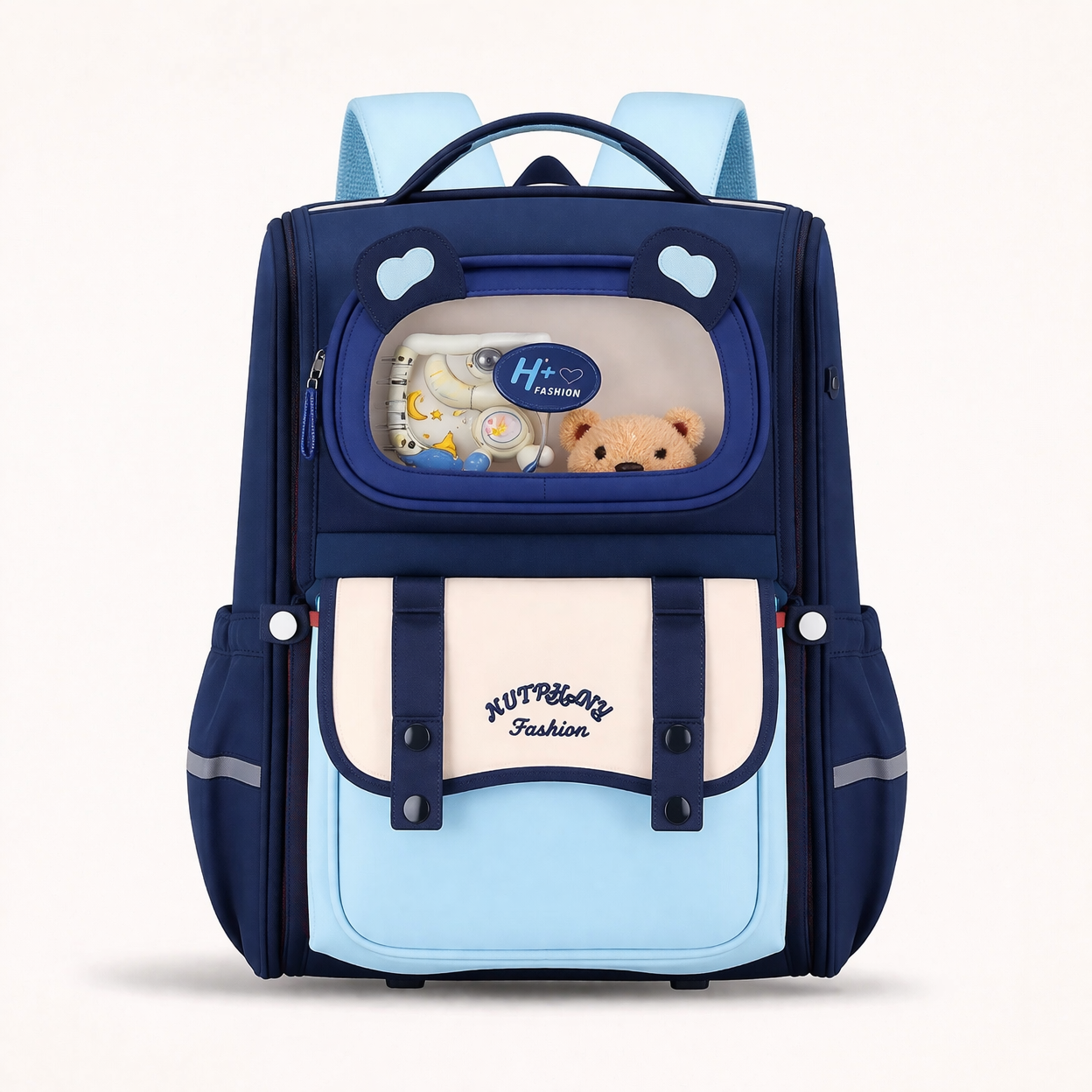 🎒 Kids School Backpack with Display Pocket -G3