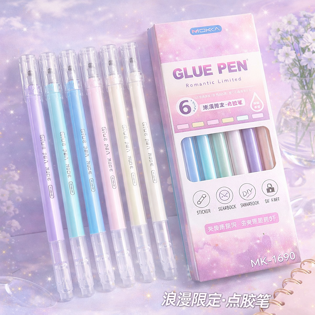 MOKA Glue Pen [ Pack of 6 ]