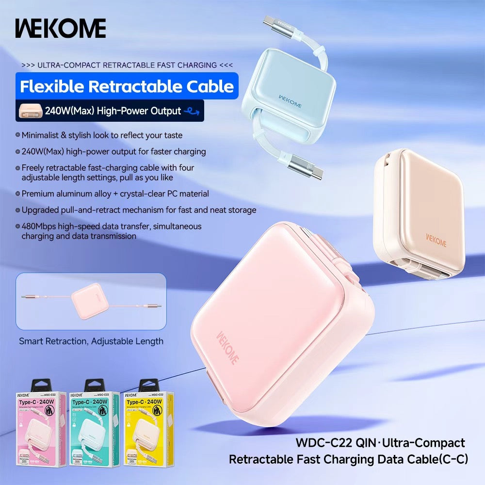 Wekome Flexible Retractable Cable-WDC-C22
