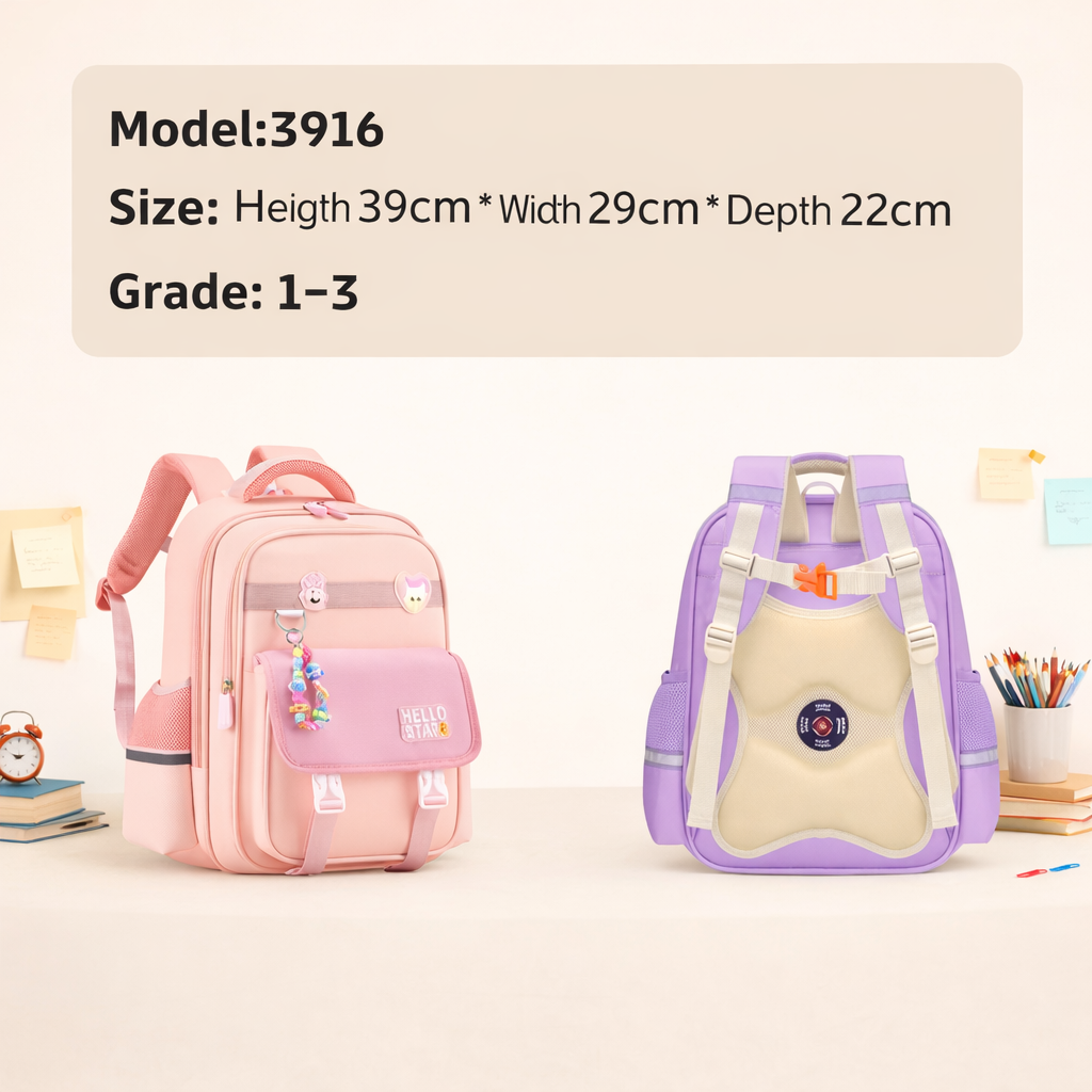 🎒 Kids School Backpack – HELLO STAR