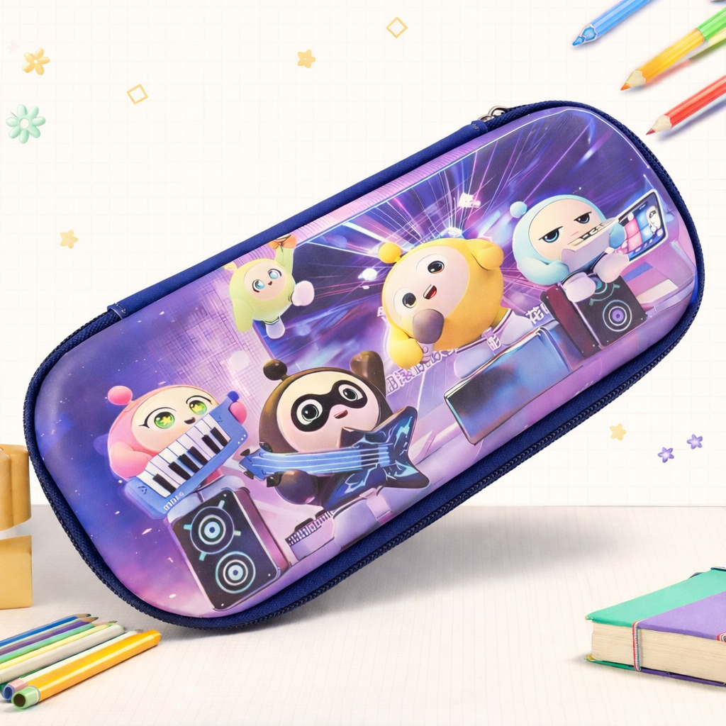 Waterproof 3D EVA Stationery Kids Pencil Box Case
