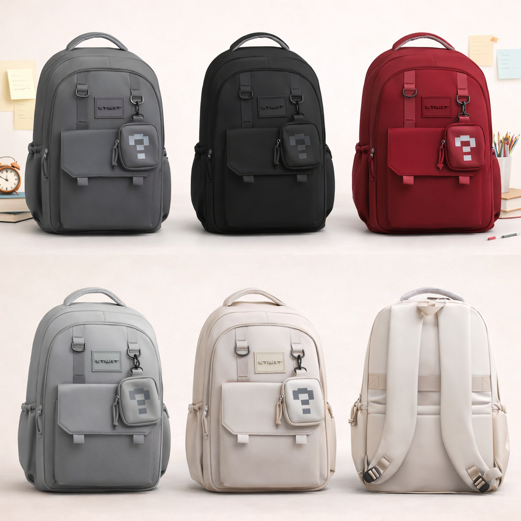 🎒 Premium School Backpack - START