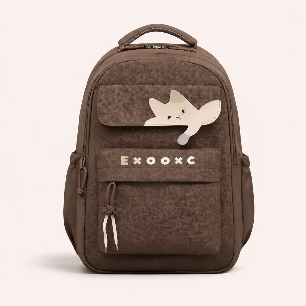 🎒 Cute Cat School Backpack