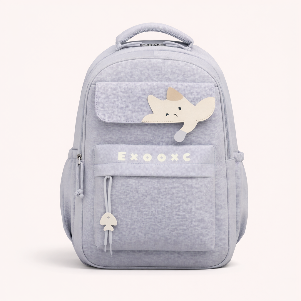 🎒 Cute Cat School Backpack