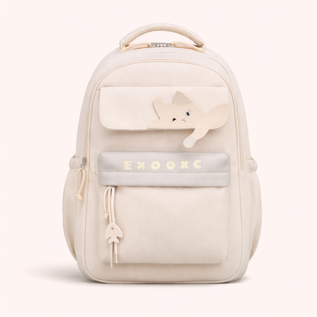 🎒 Cute Cat School Backpack