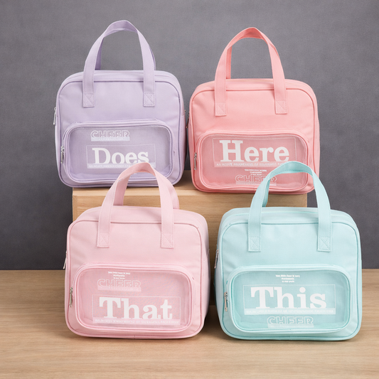 Pastel Insulated Lunch Bag – Stylish, Compact & Everyday Essential