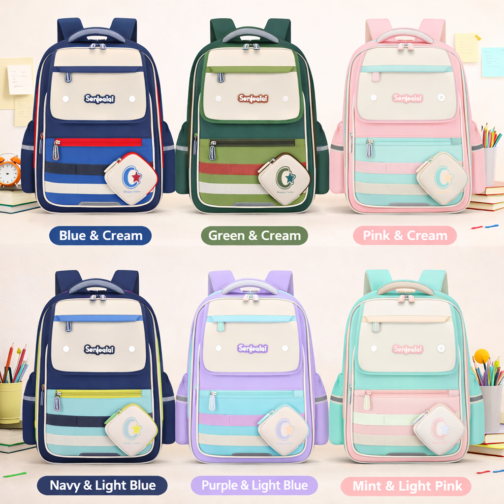 🎒 Kids School Backpack – SENLEQIQI