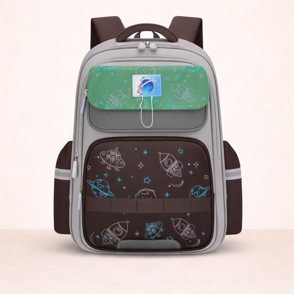 🎒 Kids School Backpack – ROCKET RIDER