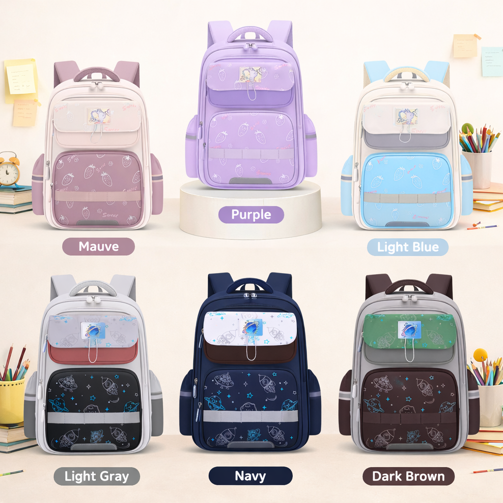 🎒 Kids School Backpack – ROCKET RIDER