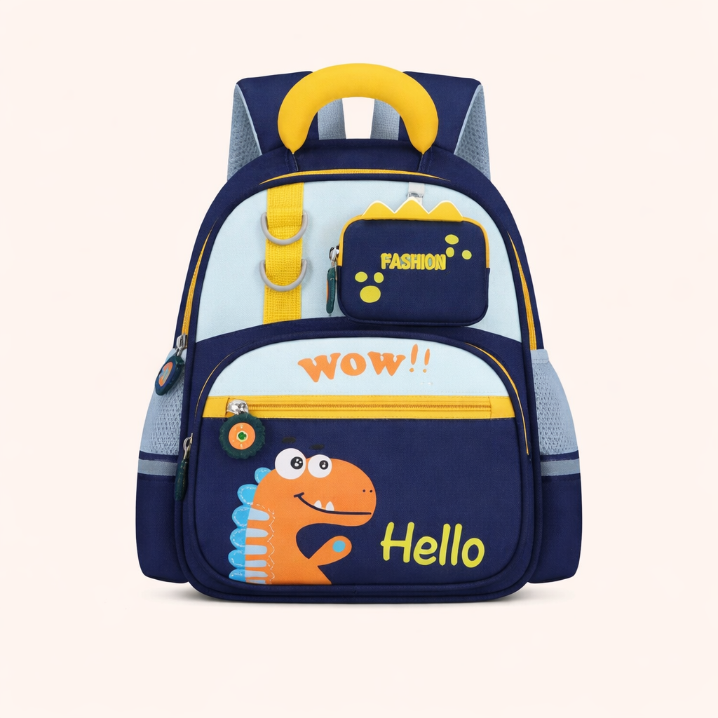 🎒 Kids Cartoon School Backpack – Lightweight & Comfortable