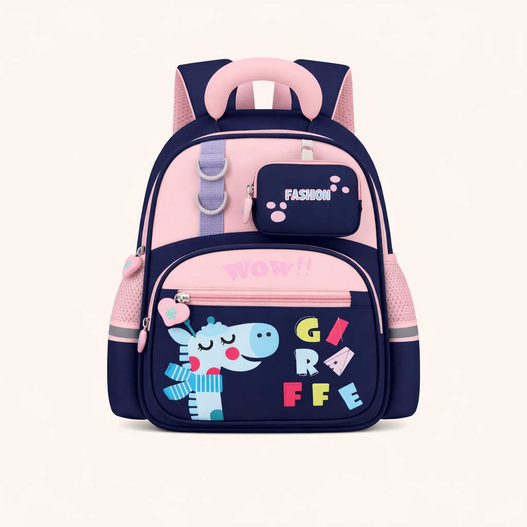 🎒 Kids Cartoon School Backpack – Lightweight & Comfortable