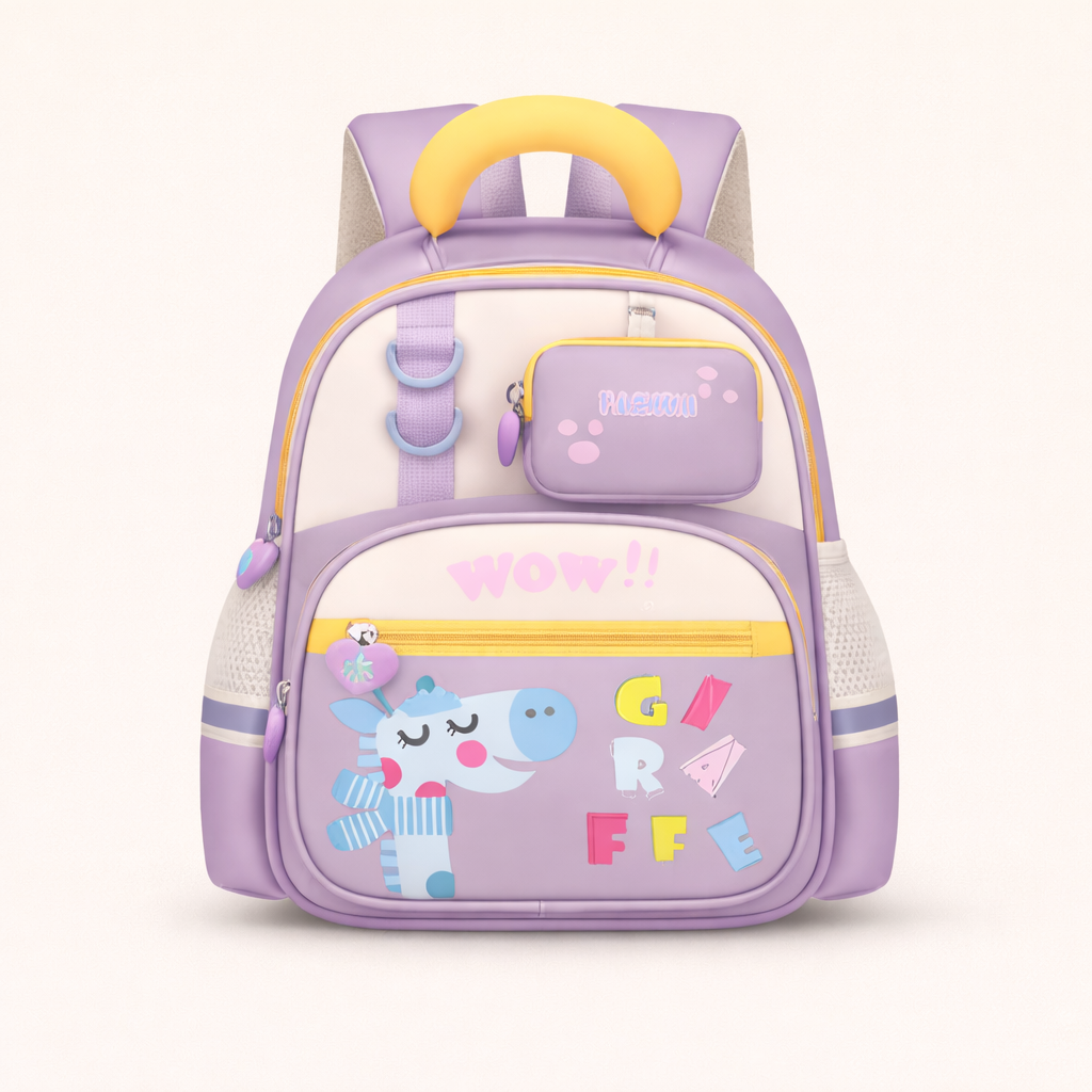 🎒 Kids Cartoon School Backpack – Lightweight & Comfortable
