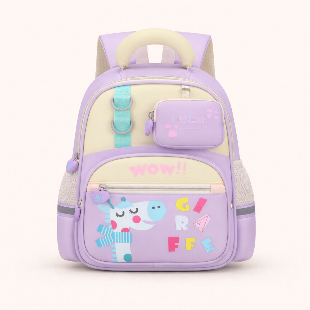 🎒 Kids Cartoon School Backpack – Lightweight & Comfortable