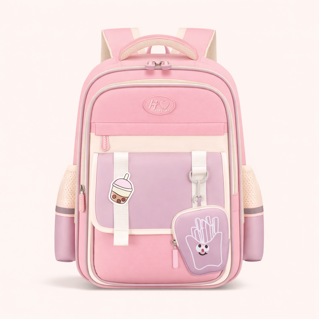 🎒 Kids School Backpack- HAPPY TIME