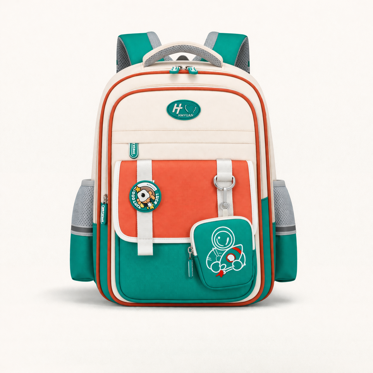 🎒 Kids School Backpack- HAPPY TIME