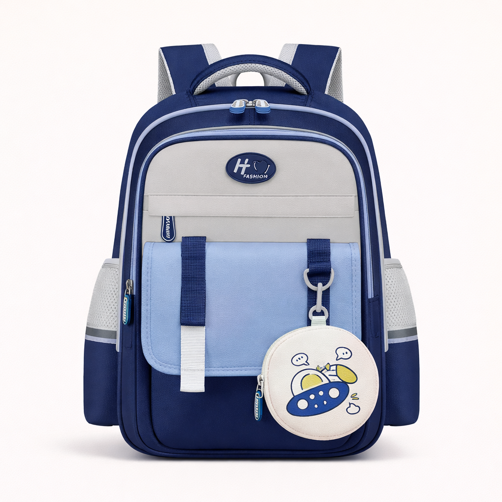 🎒 Kids School Backpack- HAPPY TIME