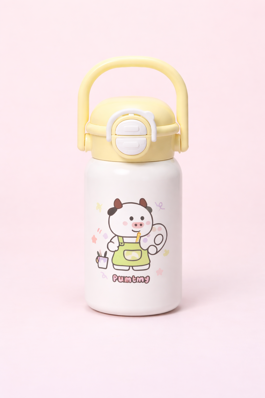 🐻 Kids Insulated Water Bottle – Cute Cartoon Designs [400ML]