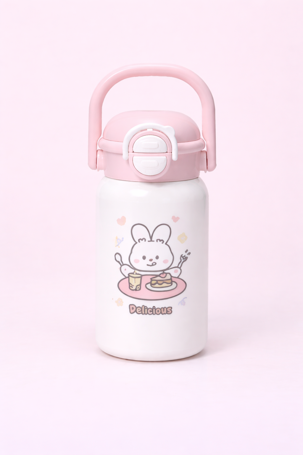 🐻 Kids Insulated Water Bottle – Cute Cartoon Designs [400ML]