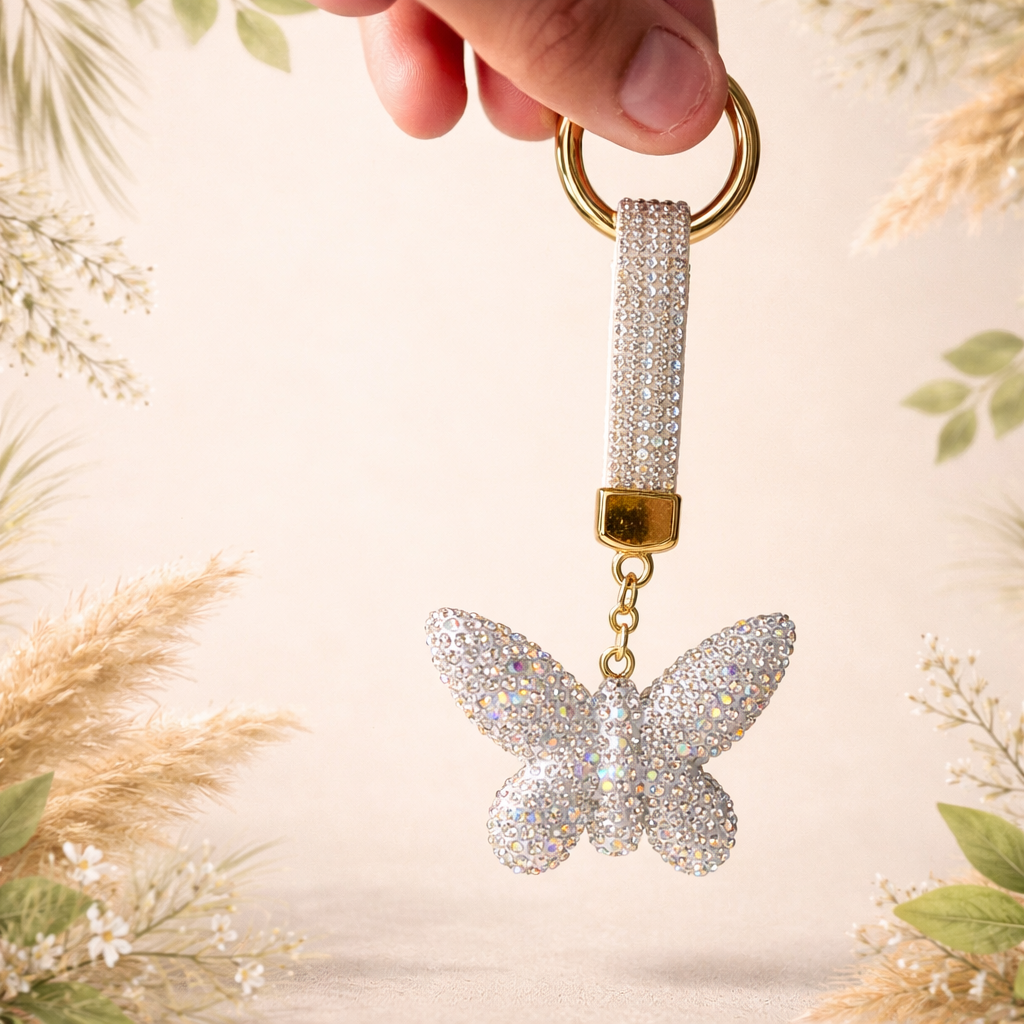 Butterfly Keychain
