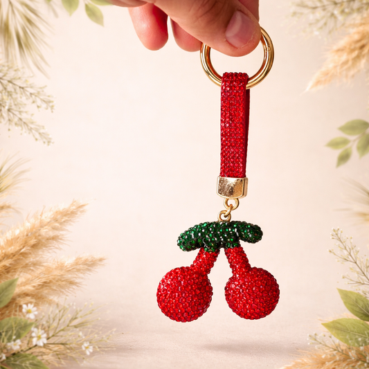 Cherry Keychain