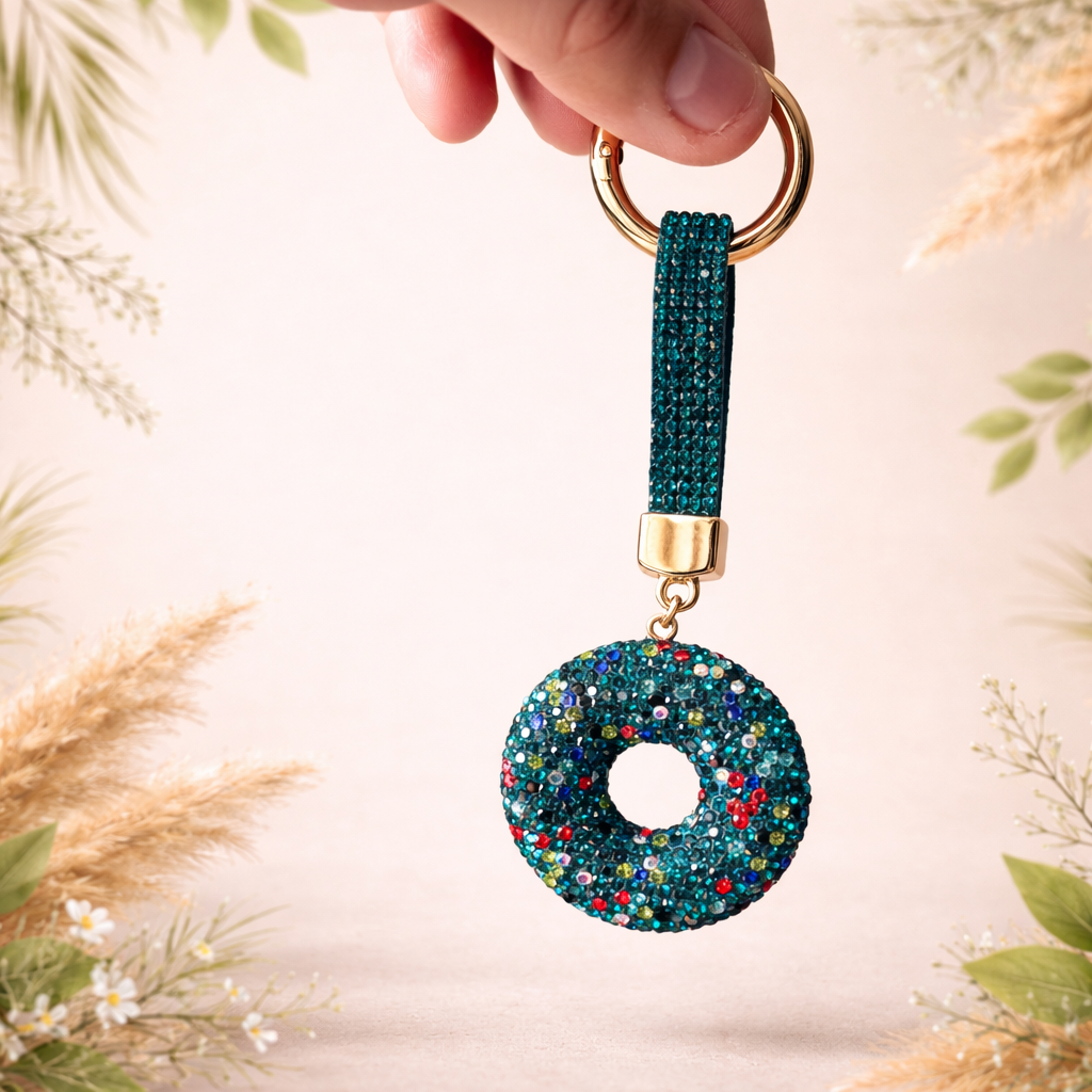 Donut Keychain
