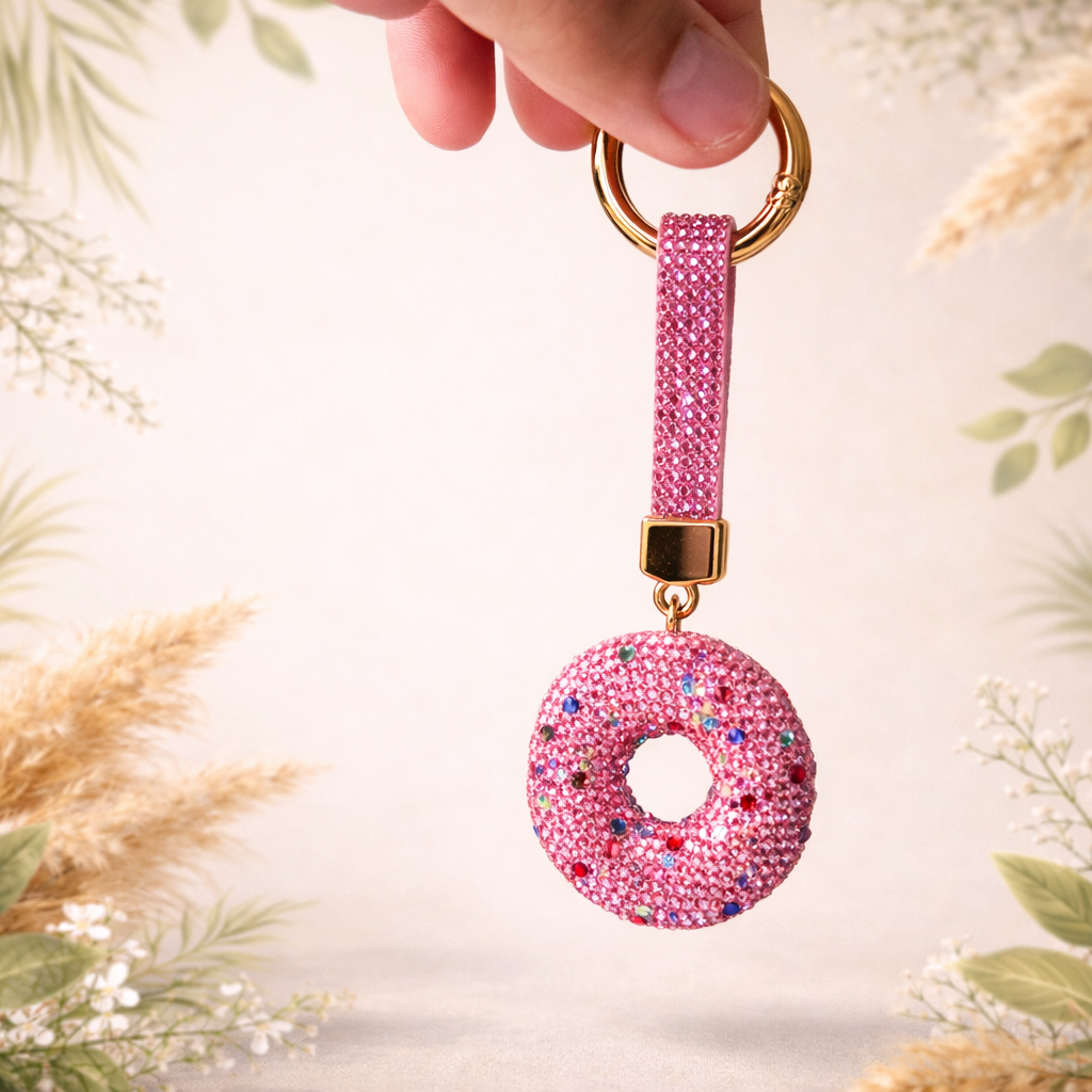 Donut Keychain