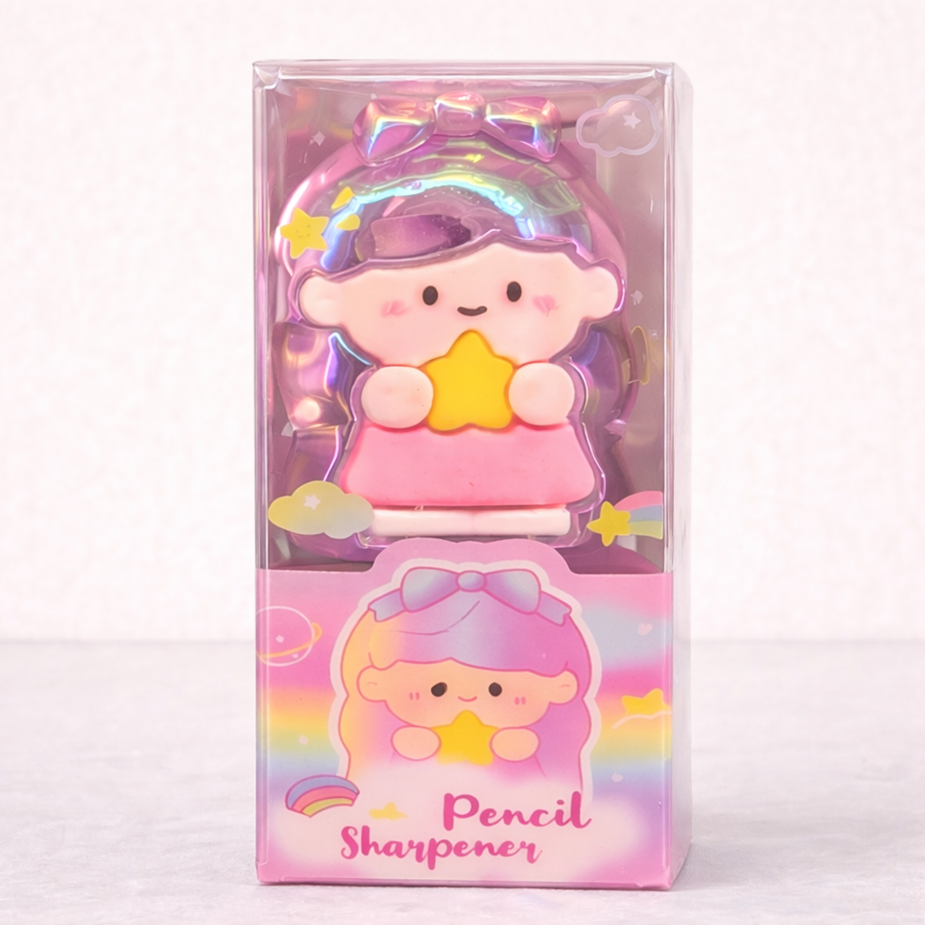 Cute Cartoon Pencil Sharpener Collection – Pack of 4 (Choose Your Design)