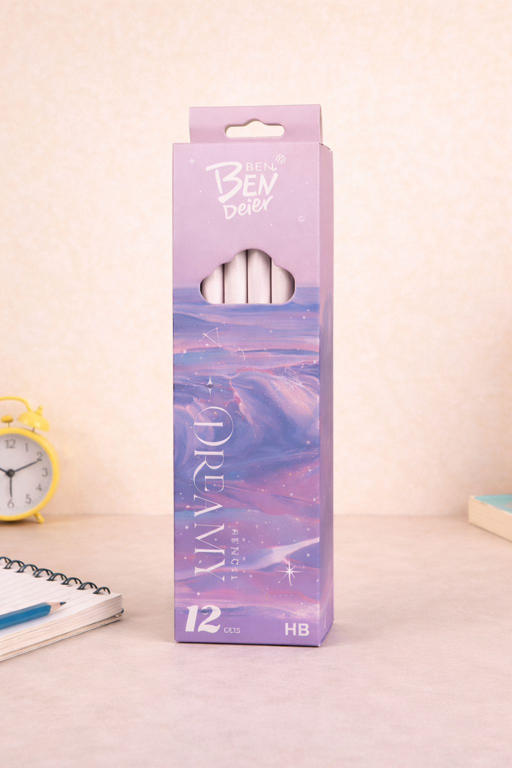 Premium Designer HB Pencil Sets – Dreamy Sky Collection