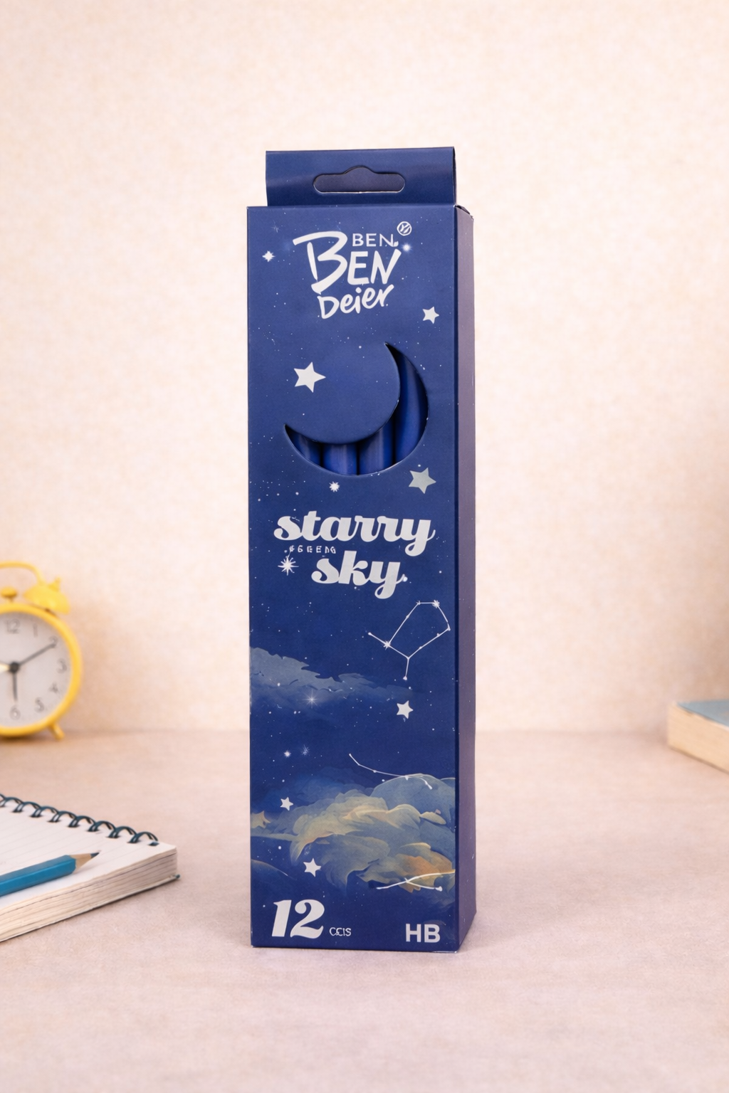 Premium Designer HB Pencil Sets – Dreamy Sky Collection