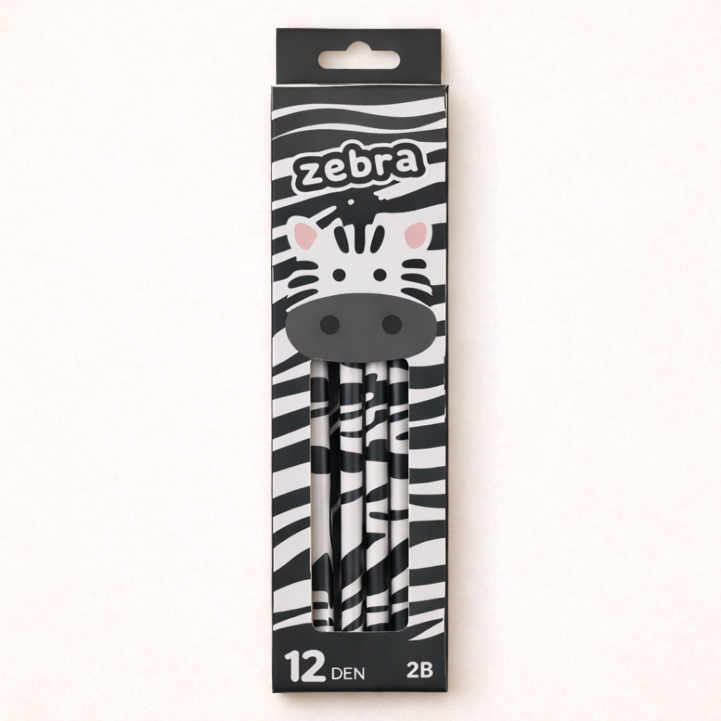 Premium Designer HB Pencil Sets – Cute Animal Collection