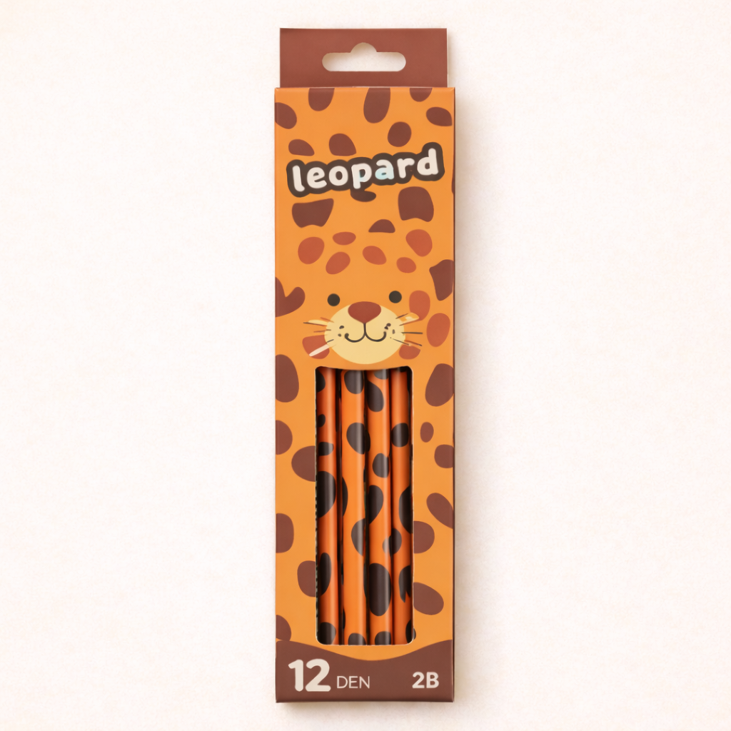 Premium Designer HB Pencil Sets – Cute Animal Collection