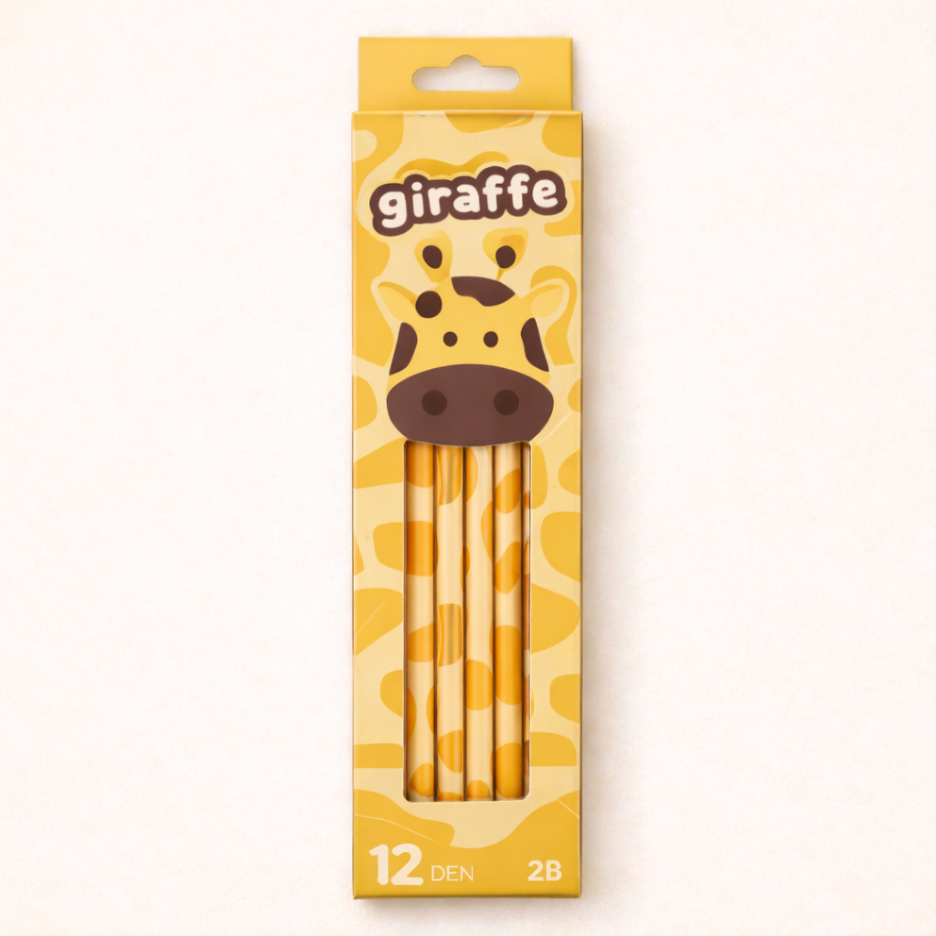 Premium Designer HB Pencil Sets – Cute Animal Collection