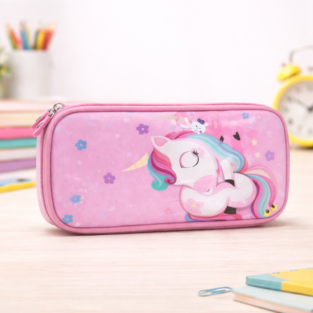 Waterproof 3D EVA Stationery Kids Pencil Box Case