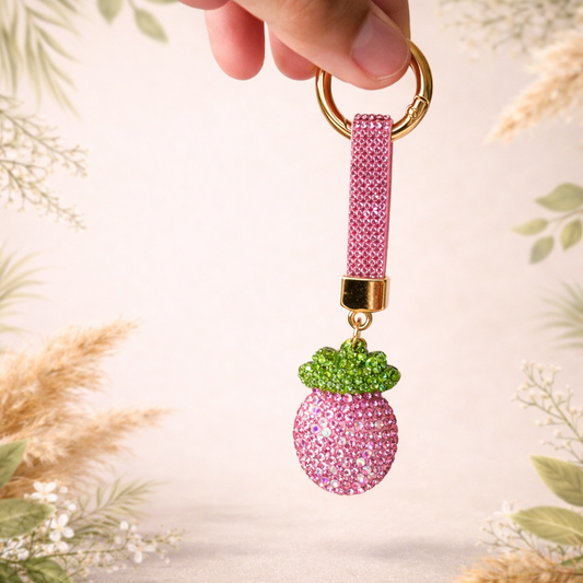 Pineapple Keychain