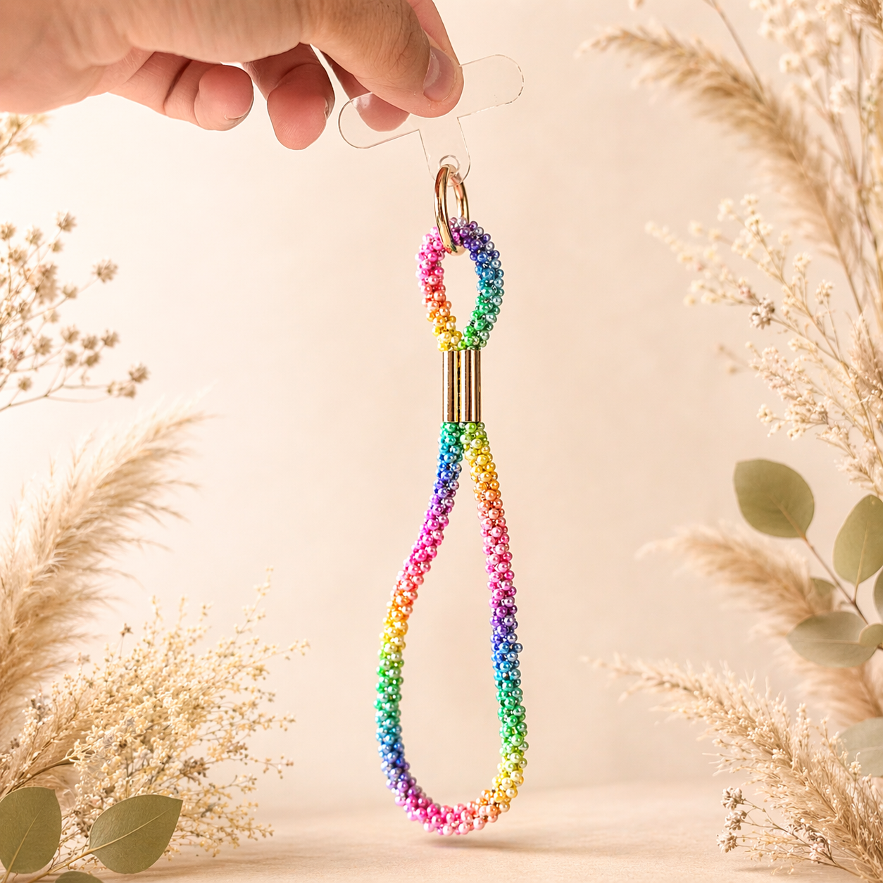 Premium Beaded Strap Keychain[2]
