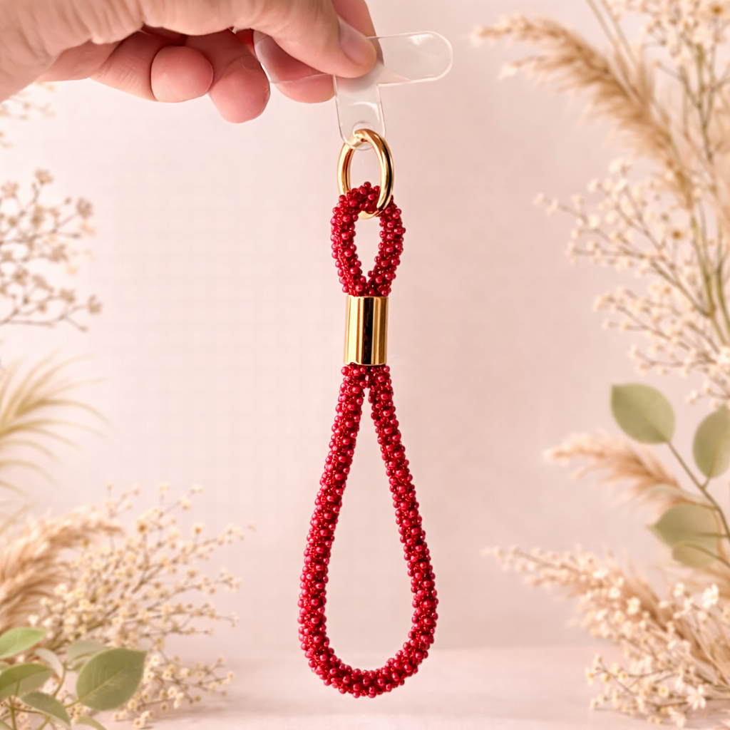 Premium Beaded Strap Keychain[2]