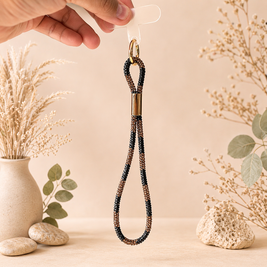 Beaded Strap Keychain