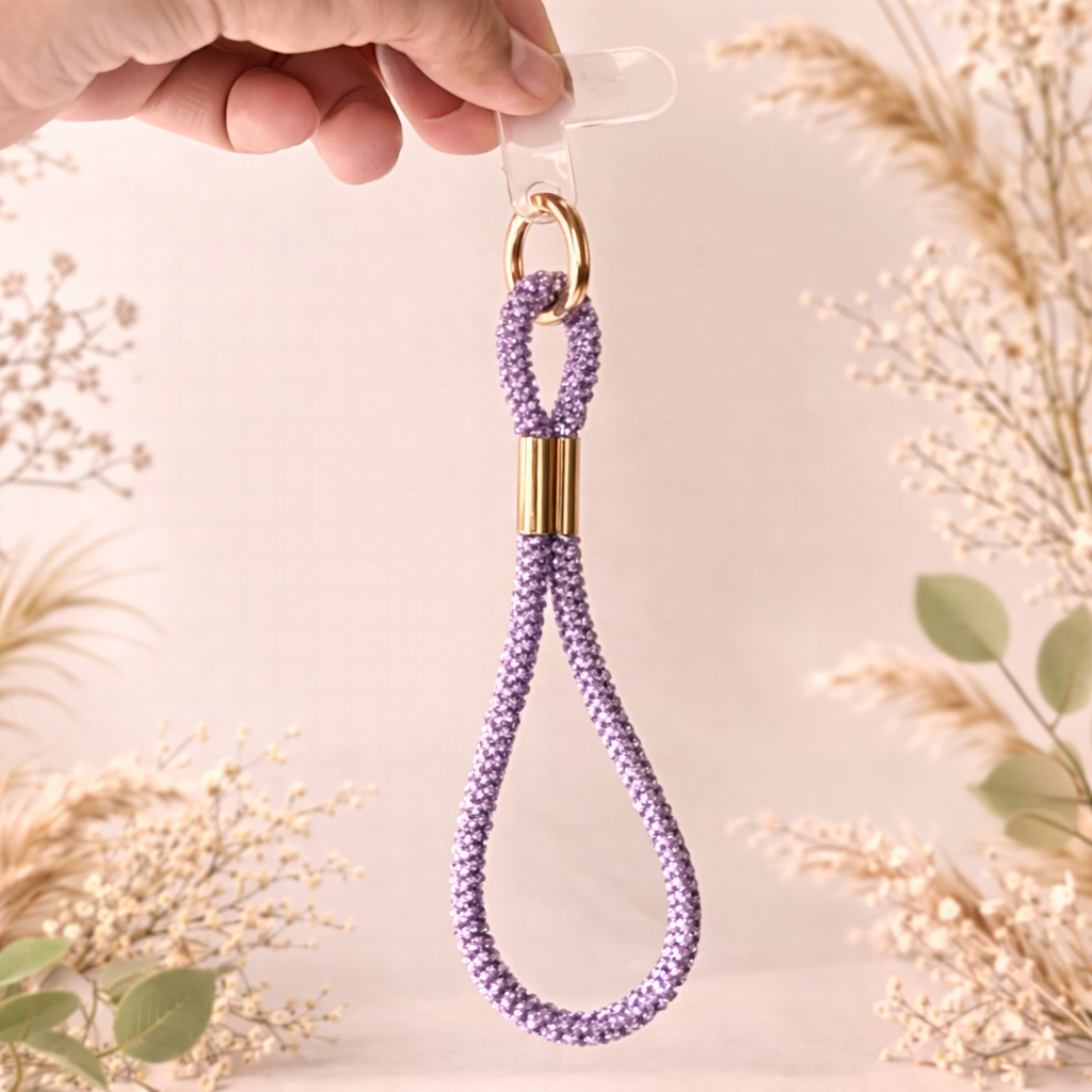 Beaded Strap Keychain