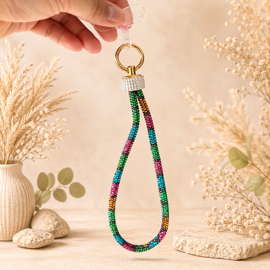 Premium Beaded Strap Keychain[1]