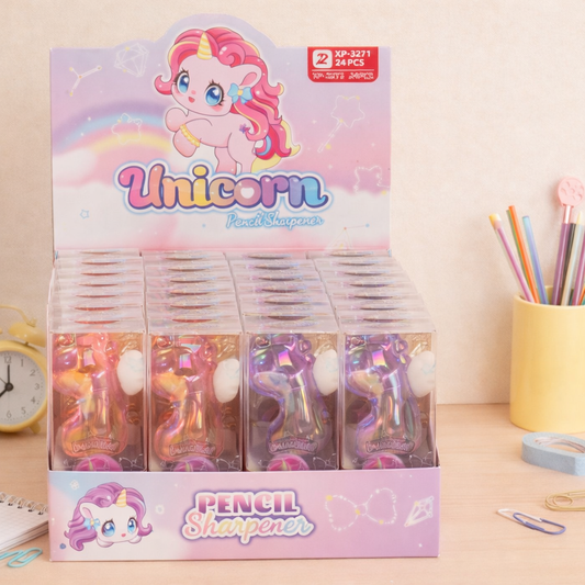 Cute Cartoon Pencil Sharpener Collection – Pack of 4 (Choose Your Design)