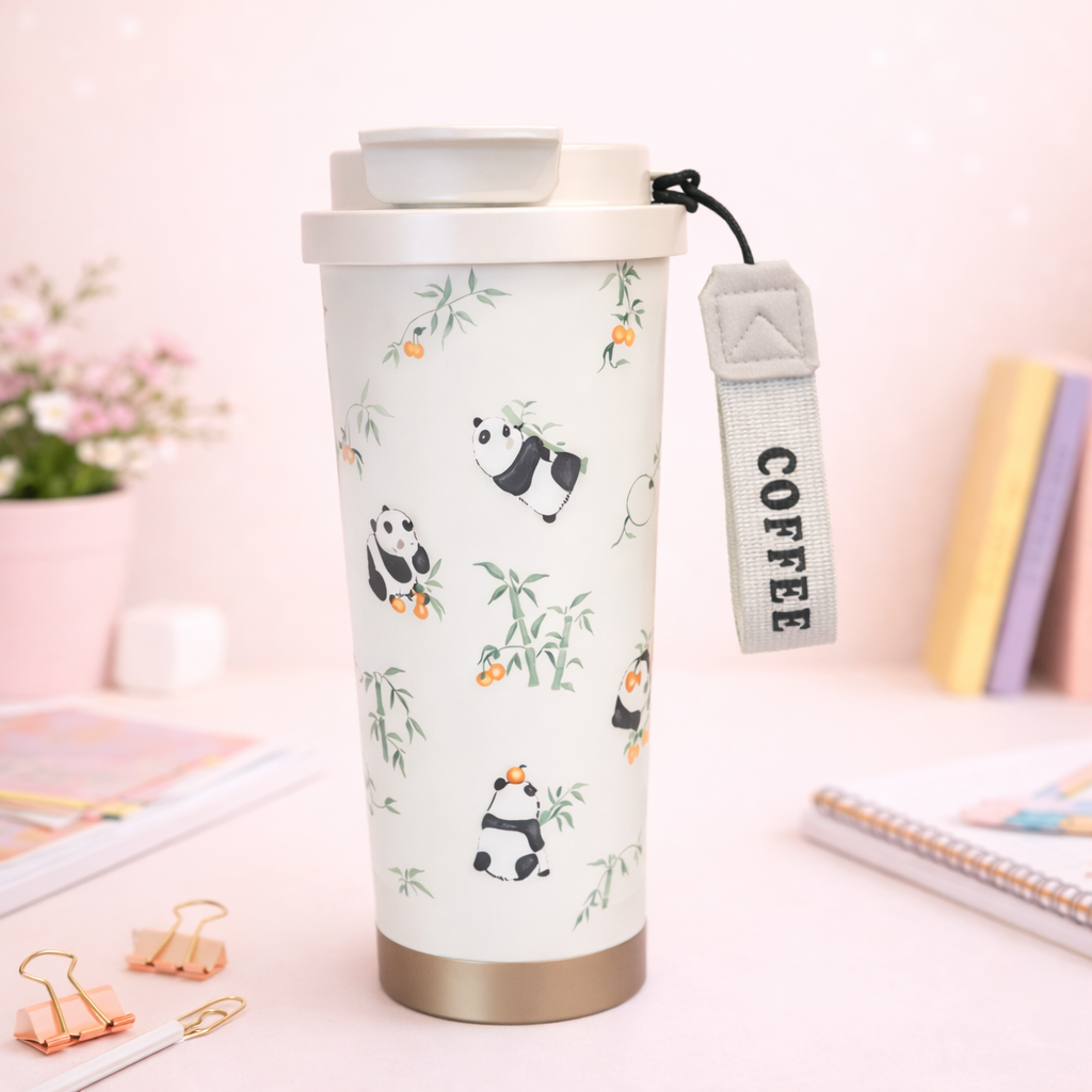 Premium Double-Layer Insulated Coffee Tumbler – 500ML